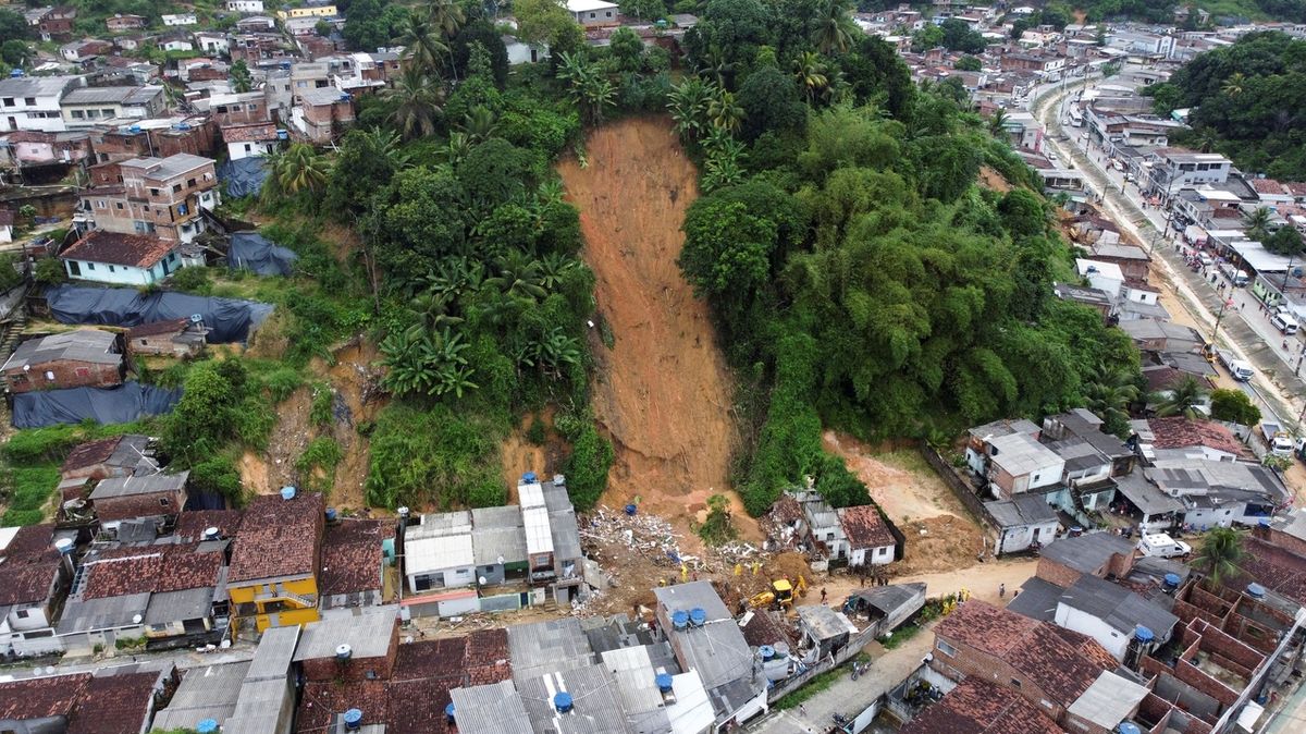 Záplavy v Brazílii mají na 80 obětí